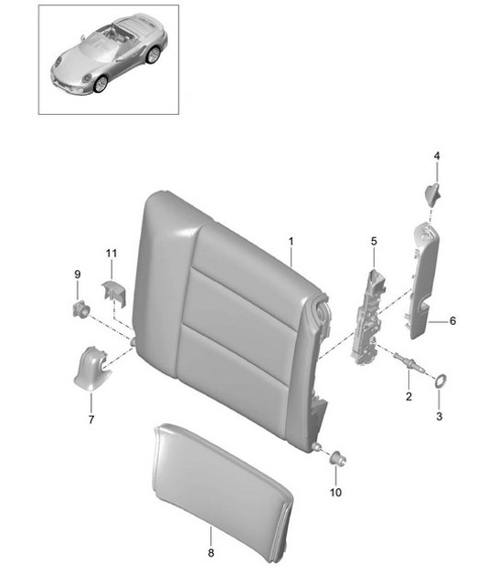 Diagram 817-045 Porsche Macan (95B) MK3 2022>> 
