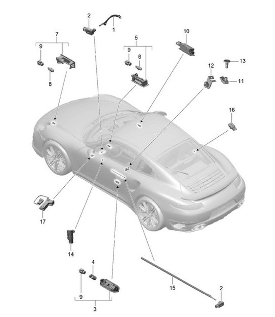 Diagram 903-004 Porsche Taycan (9J1) MK2 2024>> 