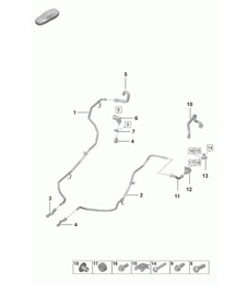 Coolant cooling system / Heater  992.1 Carrera 2019 - 2024