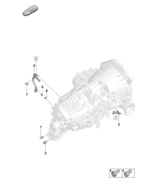 Diagram 301-120 Porsche Macan (95B) MK1 (2014-2018) Transmission