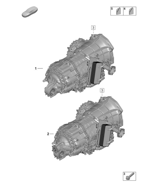 8-speed dual-clutch transmission /  - PDK - / Transmission fluid  992.1 Carrera 2019 - 2024