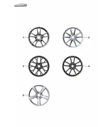 Alloy wheel 992.1 Carrera 2019 - 2024