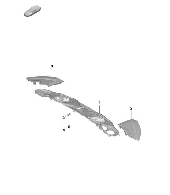 Diagram 801-810 Porsche Macan (95B) MK1 (2014-2018) Body