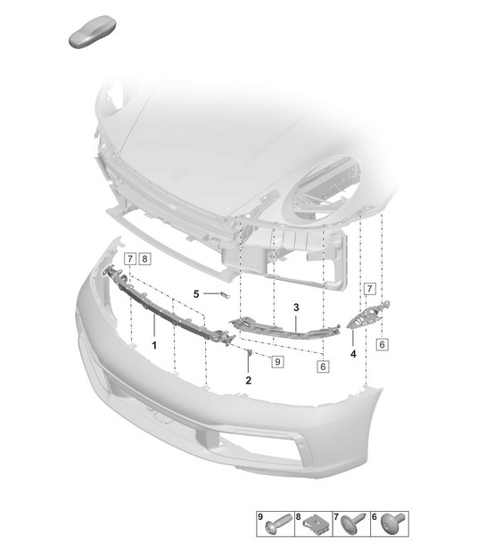 Diagram 802-200 Porsche Panamera 971 MK2 (2021-2023) 