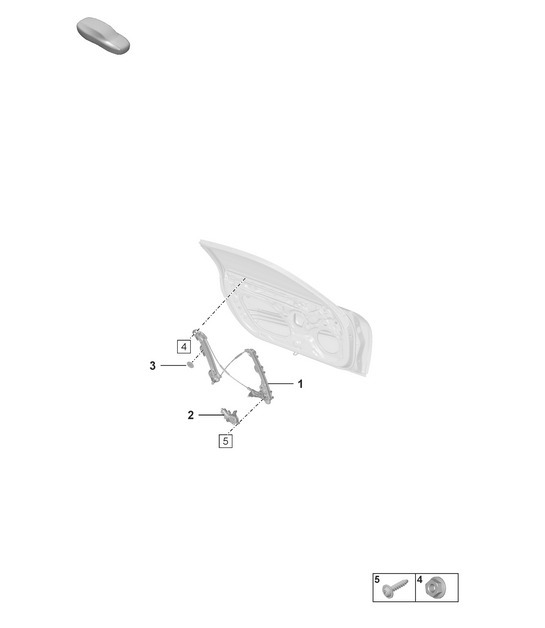 Diagram 804-300 Porsche Macan (95B) MK1 (2014-2018) Body