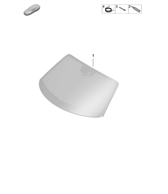 Windscreen  992.1 Carrera 2019 - 2024
