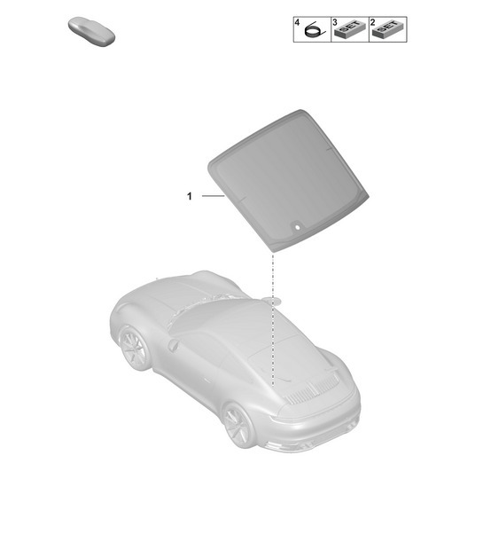 Diagram 805-005 Porsche Cayman 987C / 981C (2005-2016) Body