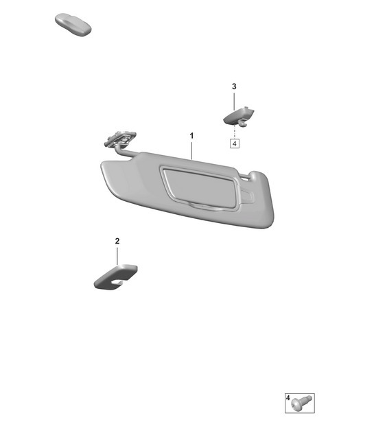 Diagram 807-650 Porsche Cayman 718C (982C) 2017>> Body