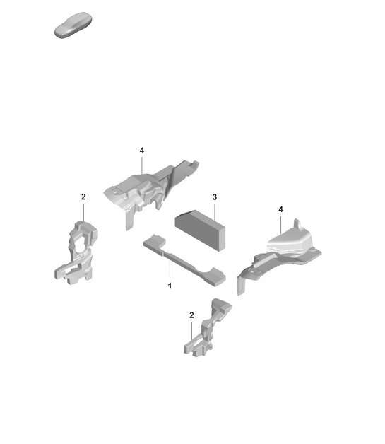 Diagram 807-820 Porsche Macan (95B) MK1 (2014-2018) Body