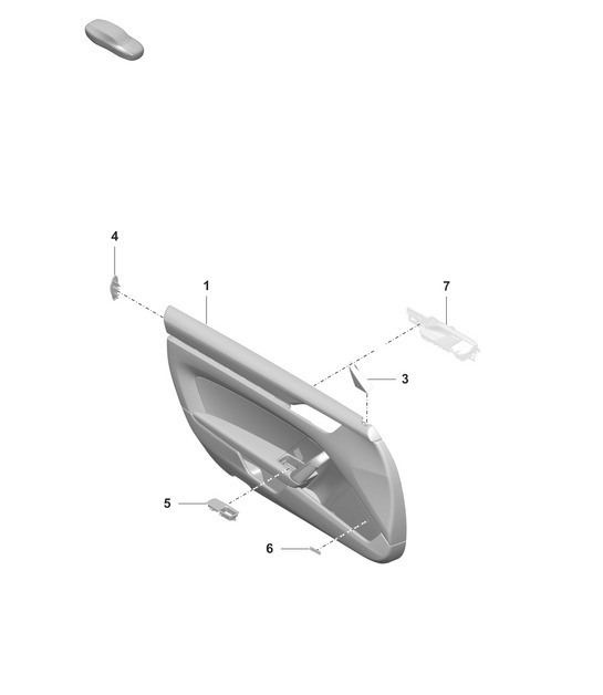 Diagram 808-000 Porsche 911 & 912 (1965-1989) Body