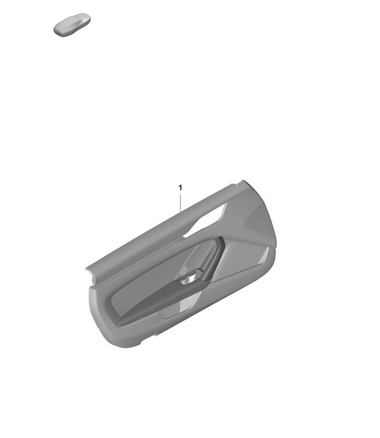 Diagram 808-020 Porsche 991 (911) MK2 2016-2019 Body