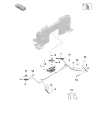 Drive unit / Hydraulic system for actuating convertible roof  - Targa  (PR:K5T) - 992.1 Carrera 2019 - 2024