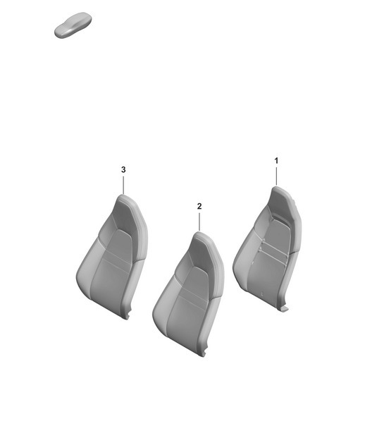 Diagram 817-305 Porsche Macan (95B) MK1 (2014-2018) Body