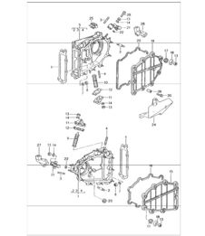 chain case and chain adjuster 993 1994-98