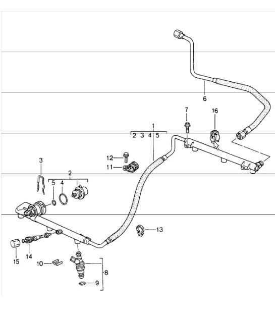 Diagram 107-05 Porsche 992 (911) MK1 2019-2024 Engine