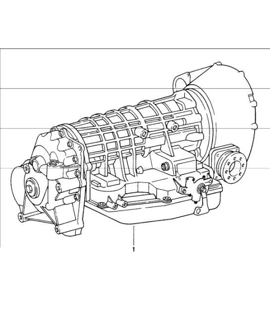 Diagram 320-00 Porsche 993 (911) RS 1994-97 Transmission