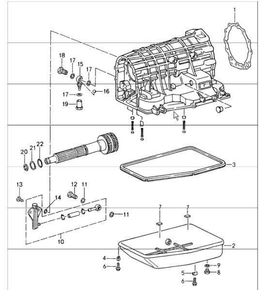 Diagram 320-02 Porsche 928 (1978-1995) 