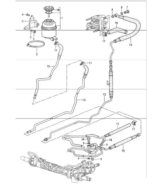 Diagram 403-01 Porsche  