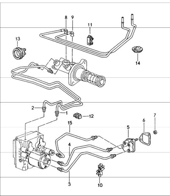 Diagram 604-05 Porsche Macan (95B) MK1 (2014-2018) Wheels, Brakes