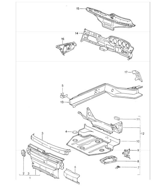 frame front 993 1994-98