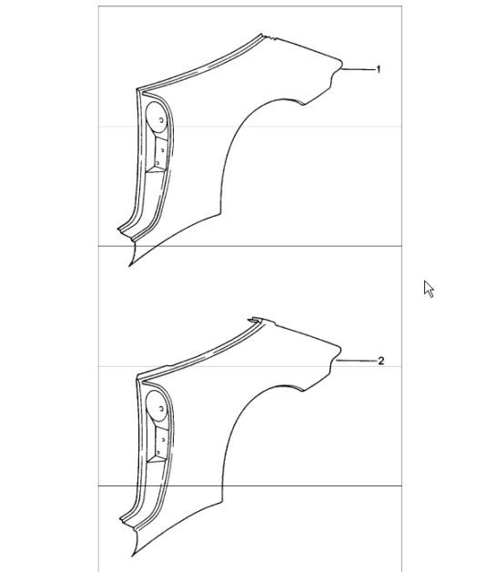 Diagram 801-60 Porsche Cayman 718C (982C) 2017>> Body