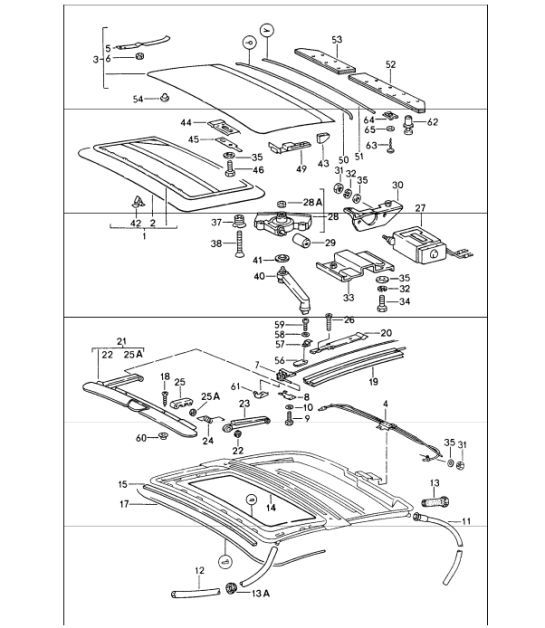 Diagram 811-00 Porsche 997 (911) MK1 2005-2008 Body