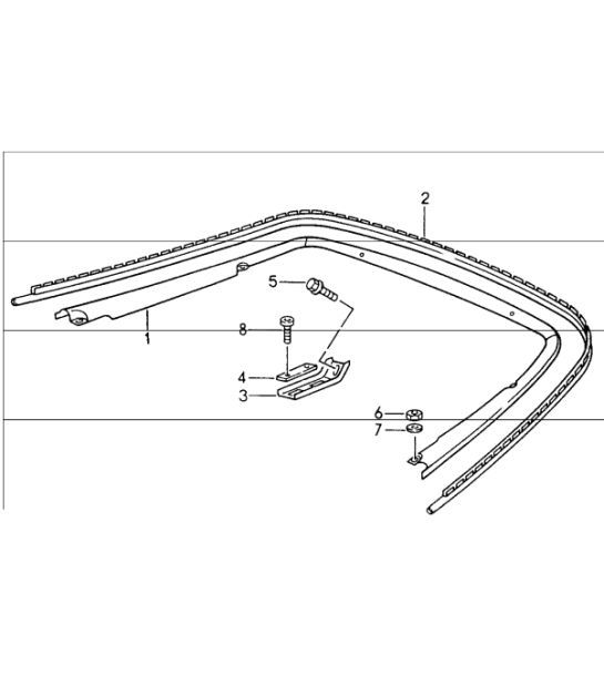 Diagram 811-25 Porsche 997 (911) MK1 2005-2008 Body