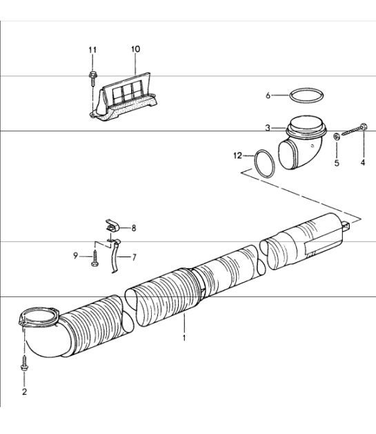 Diagram 813-01 Porsche 997 (911) MK1 2005-2008 Body