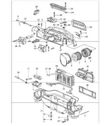 heater, air conditioner, single parts 993 1994-98
