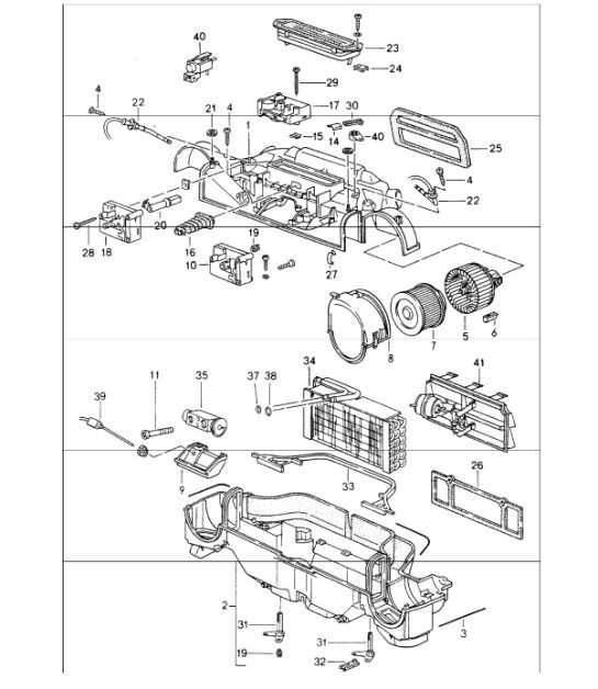 Diagram 813-05 Porsche Macan (95B) MK1 (2014-2018) Body