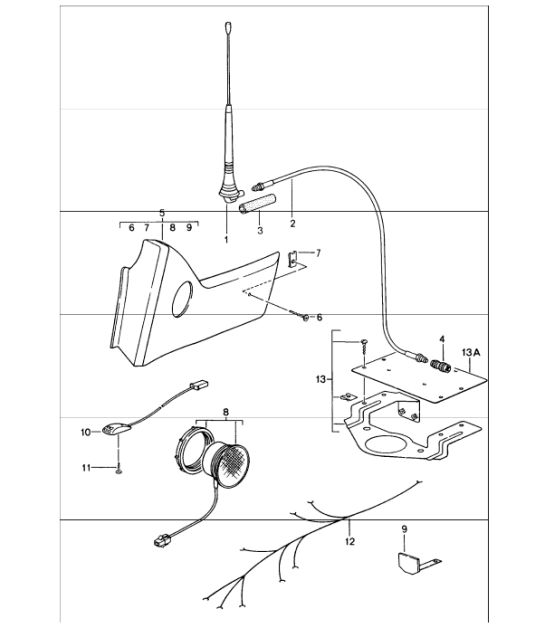 preparation for telephone 993 M611/614 and 993 M615 1994-98