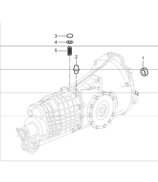 Diagram 302-06 Porsche Macan (95B) MK1 (2014-2018) Transmission