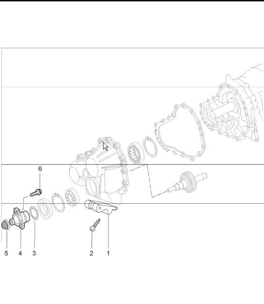 Diagram 320-04 Porsche Panamera 970 MK1 (2009-2013) Transmission
