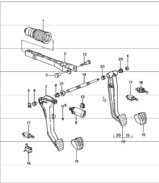 pedals 996 1998-05