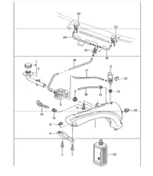 windscreen washer system 996 1998-05