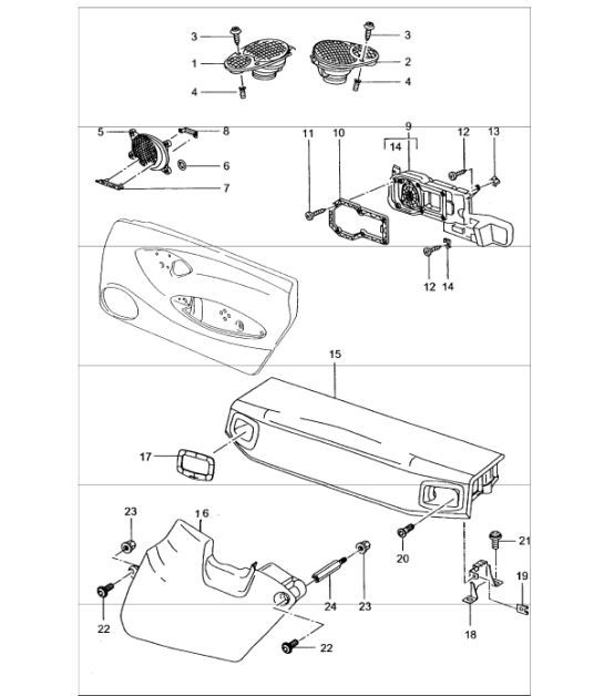 loudspeaker 996 M680 2002 ONWARDS