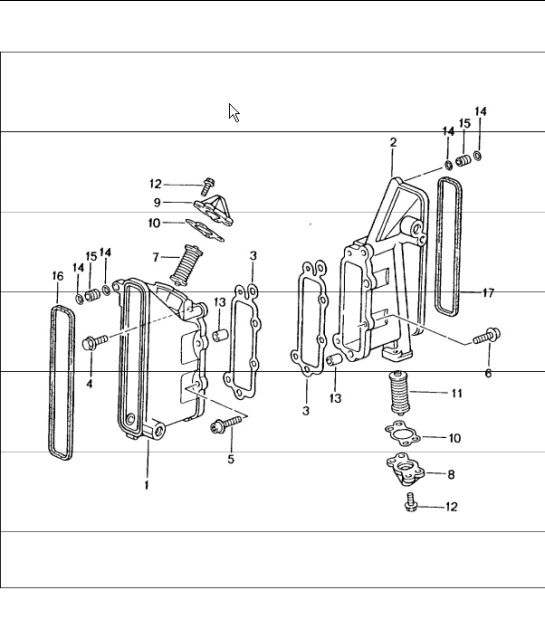 chain case, chain adjuster 996 TURBO 2001-05