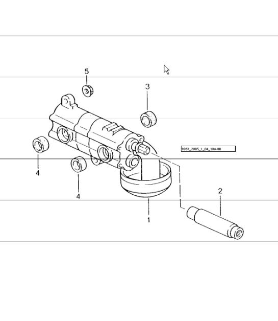 oil pump 996 TURBO 2001-05