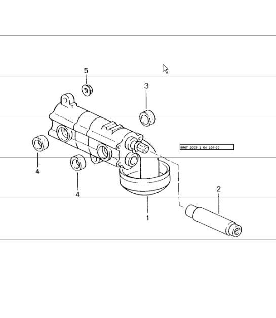 oil pump 996 TURBO 2001-05