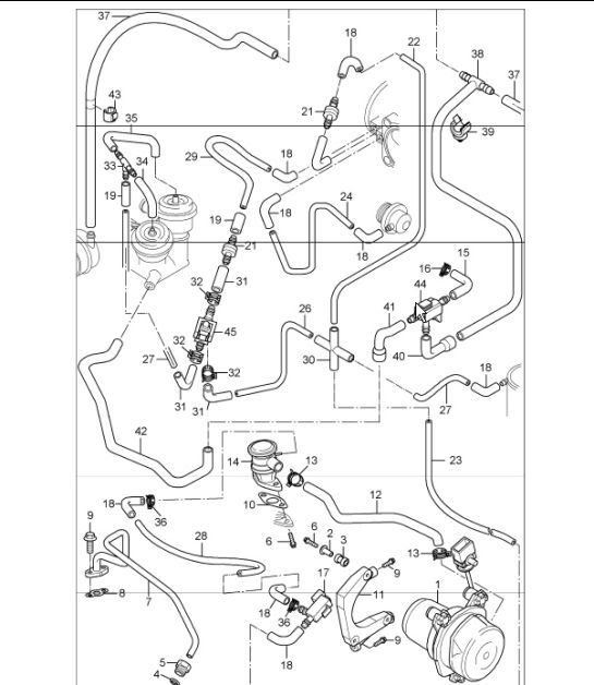 air injection 996 TURBO 2001-05