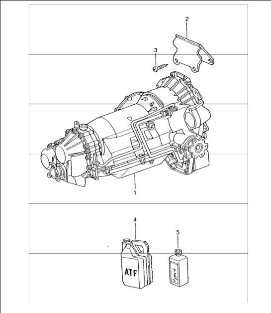 Diagram 320-00 Porsche Cayenne 92A (958) 2010-2017 Transmission