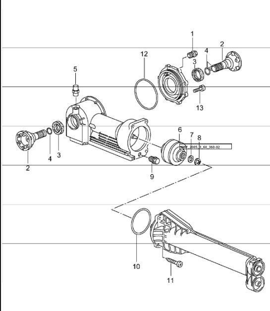 Diagram 360-02 Porsche Taycan (9J1) MK2 2024>> 