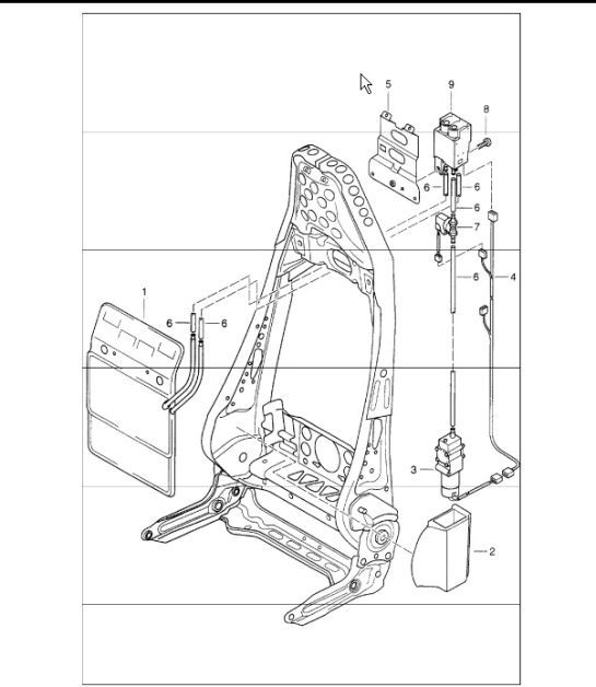 lumbar support 996 TURBO / GT2 2001-05