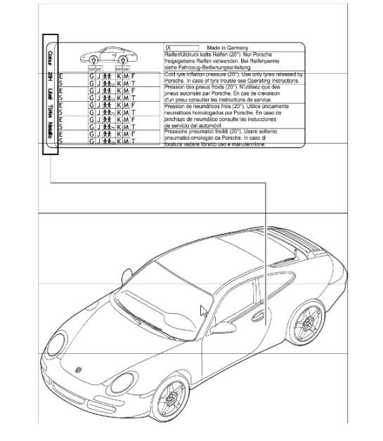 Diagram 004-00 Porsche 928 (1978-1995) 