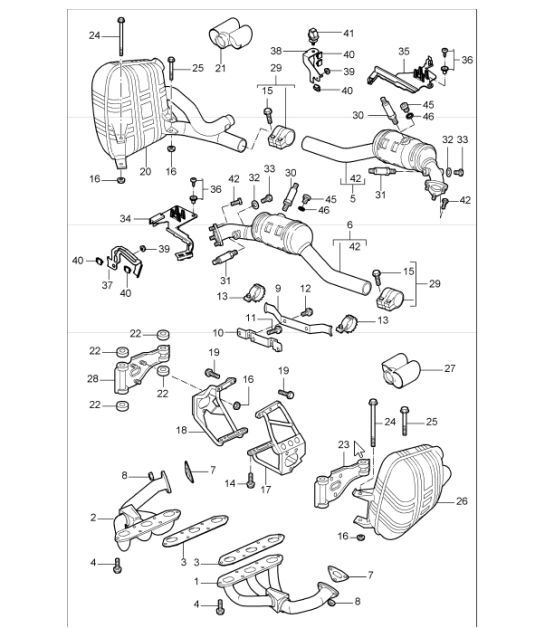 Diagram 202-01 Porsche Macan (95B) MK3 2022>> 