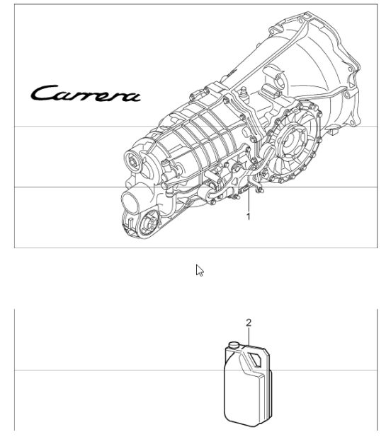 manual transmission, replacement transmission for 997.1 CARRERA C2 G97.01 2005-08 and 997.1 CARRERA C4 G97.31 2006-08