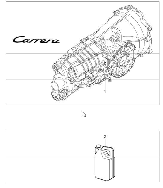manual transmission, replacement transmission for 997.1 CARRERA C2 G97.01 2005-08 and 997.1 CARRERA C4 G97.31 2006-08