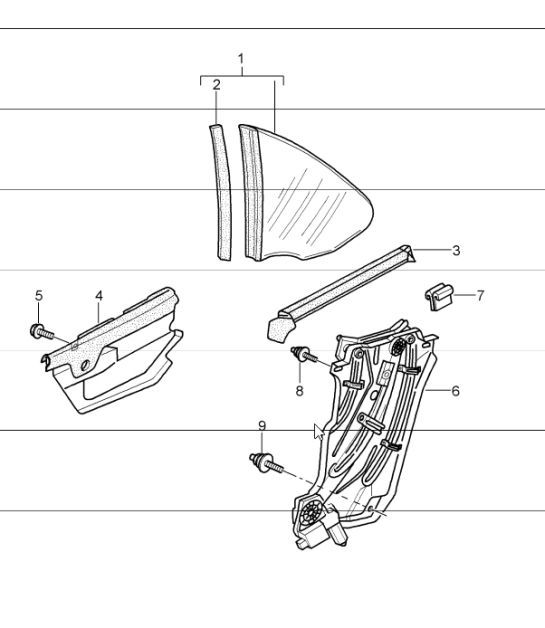 Diagram 805-05 Porsche Boxster 718 (982) 2017>> Body