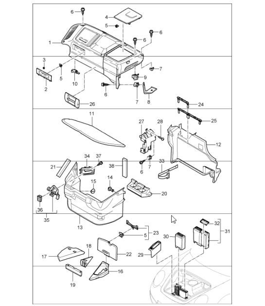Diagram 807-01 Porsche Macan-e (95C) Electric 2024>> 