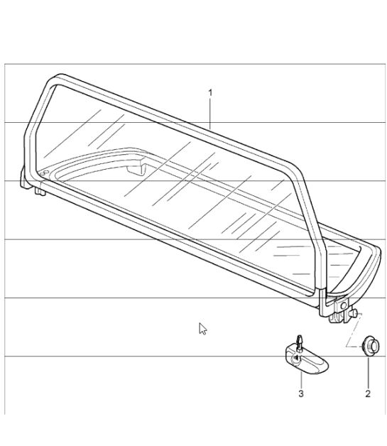 wind deflector 997.1 2005-08